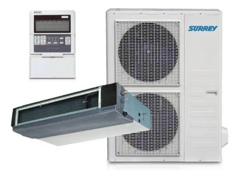 Aire Acondicionado Baja Silueta Surrey Inverter 5 Tr - 15,000 Fc