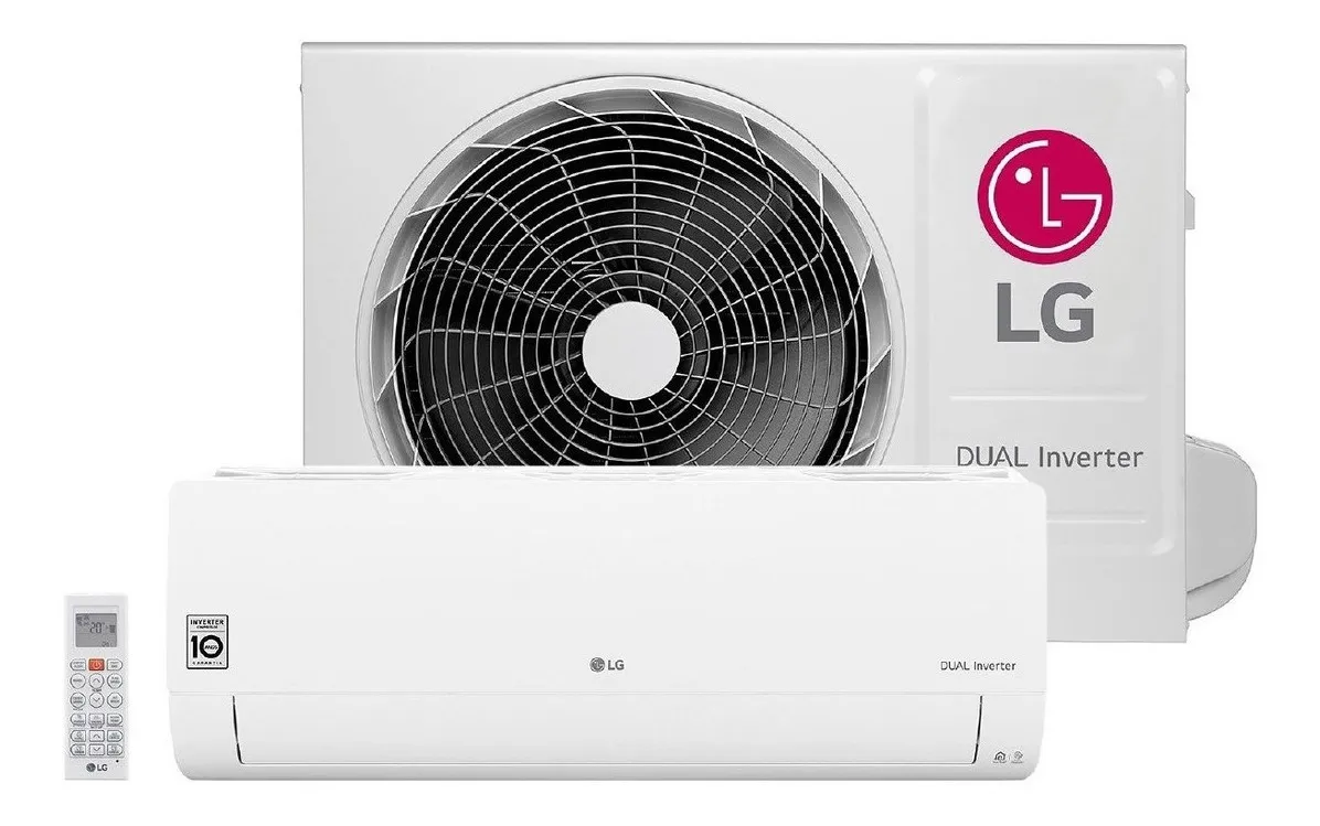 Aire Acondicionado Split Lg Inverter Dual Cool Wi-Fi 6450 Fc