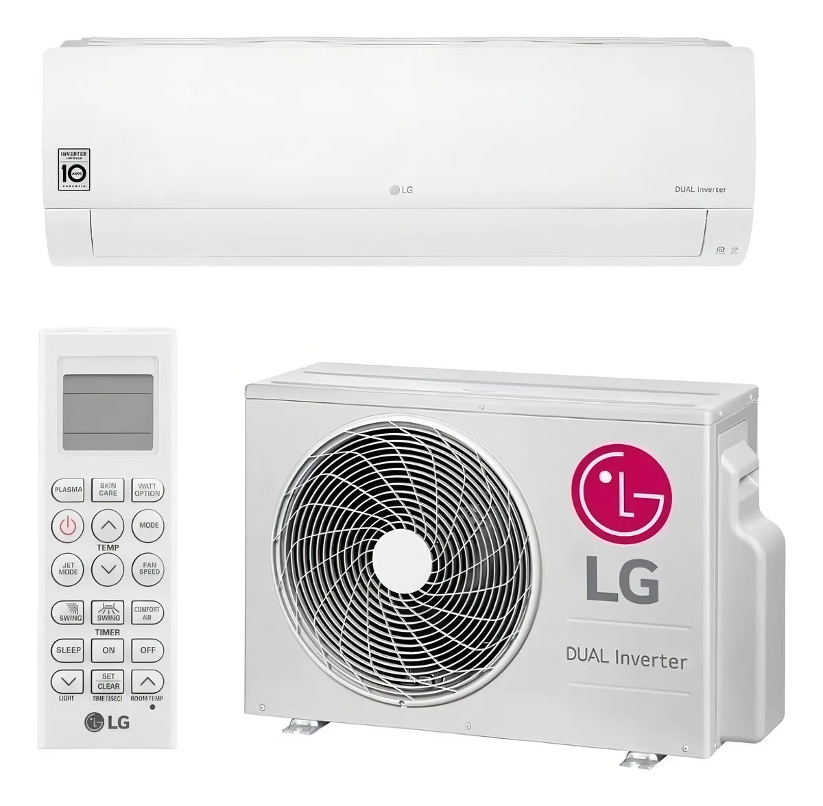 Aire Acondicionado Split Lg Inverter Dual Cool Con Wifi 5000 Fc