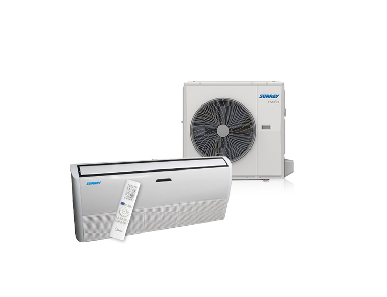 Aire Acondicionado Piso Techo Surrey Inverter 6 Tr - 18,000 Fc